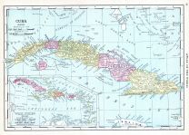 Cuba, World Atlas 1913